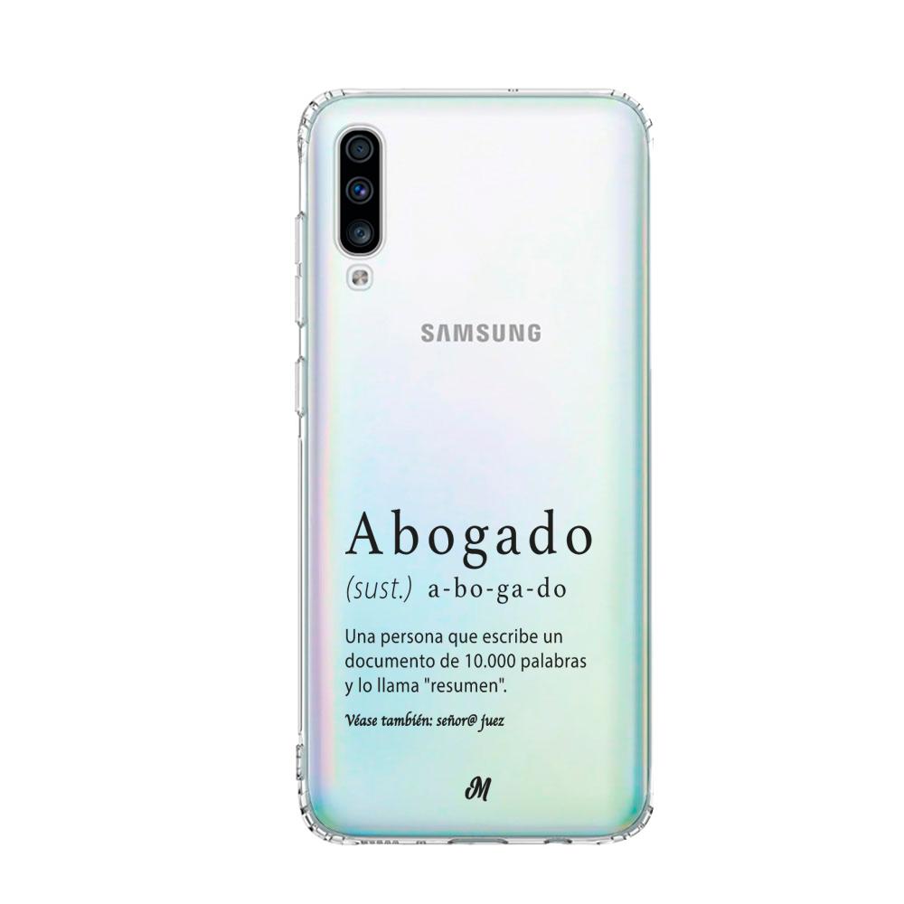 Case para Samsung A70 Abogado - Mandala Cases