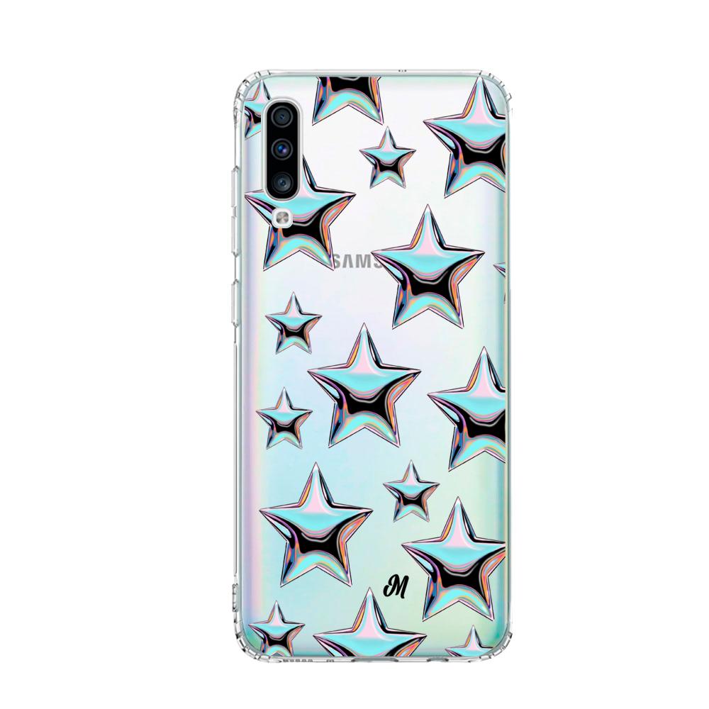 Case para Samsung A70 Estrellas tornasol  - Mandala Cases