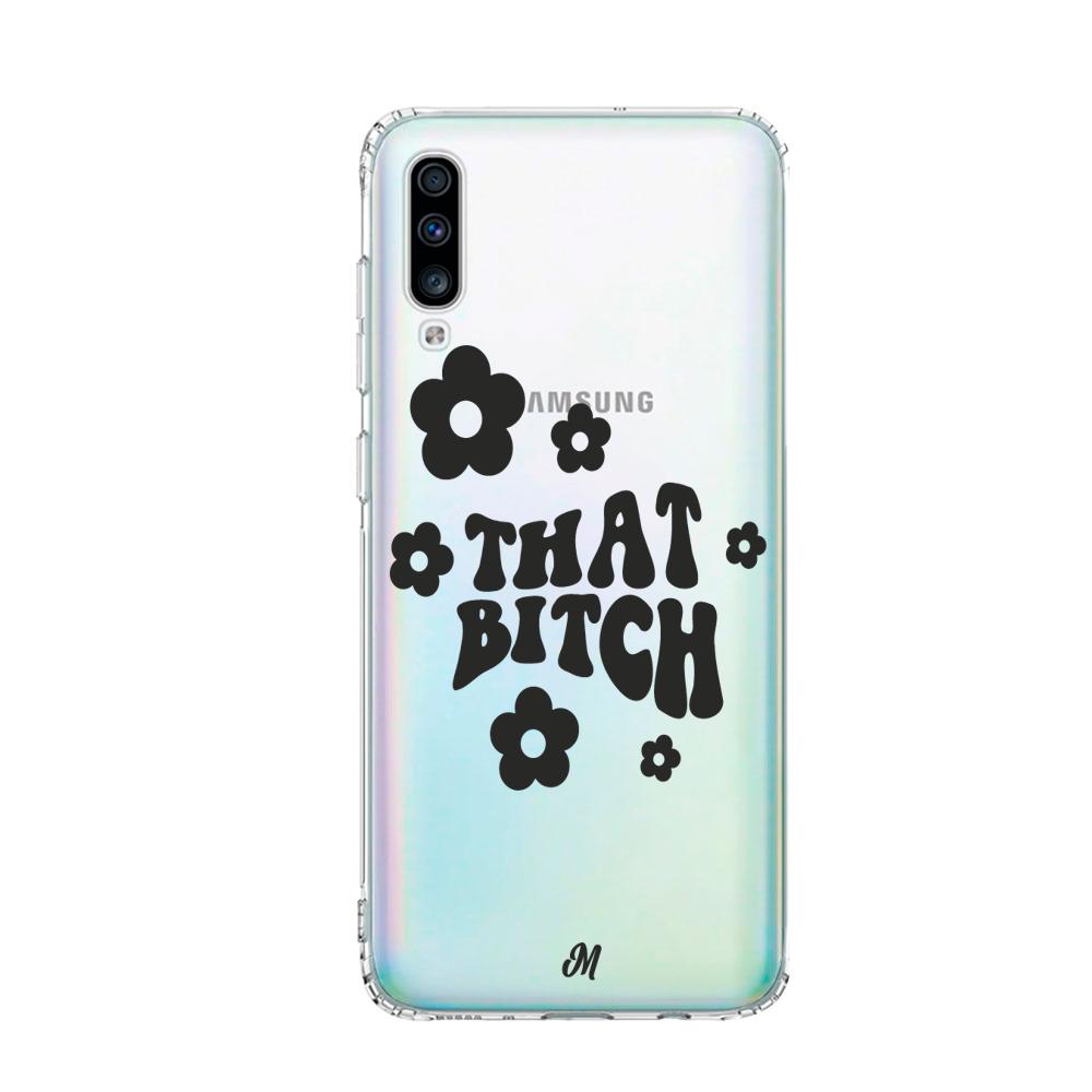 Case para Samsung A70 that bitch negro - Mandala Cases