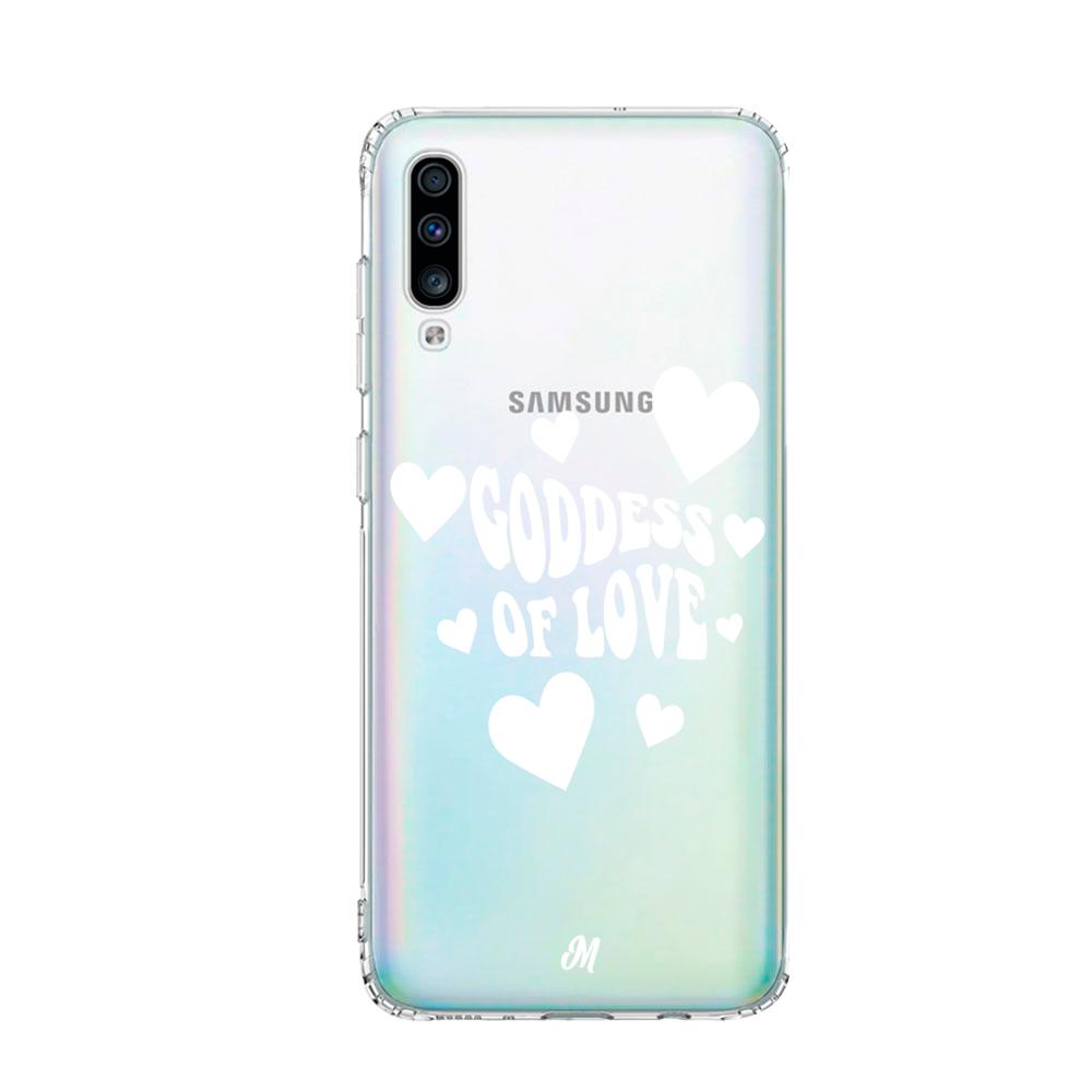 Case para Samsung A70 Goddess of love blanco - Mandala Cases