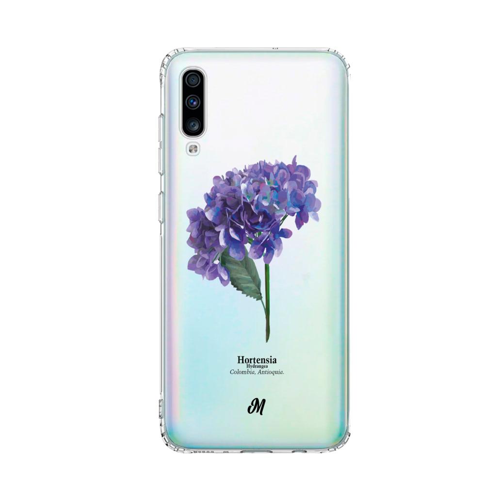 Case para Samsung A70 Hortensia lila - Mandala Cases