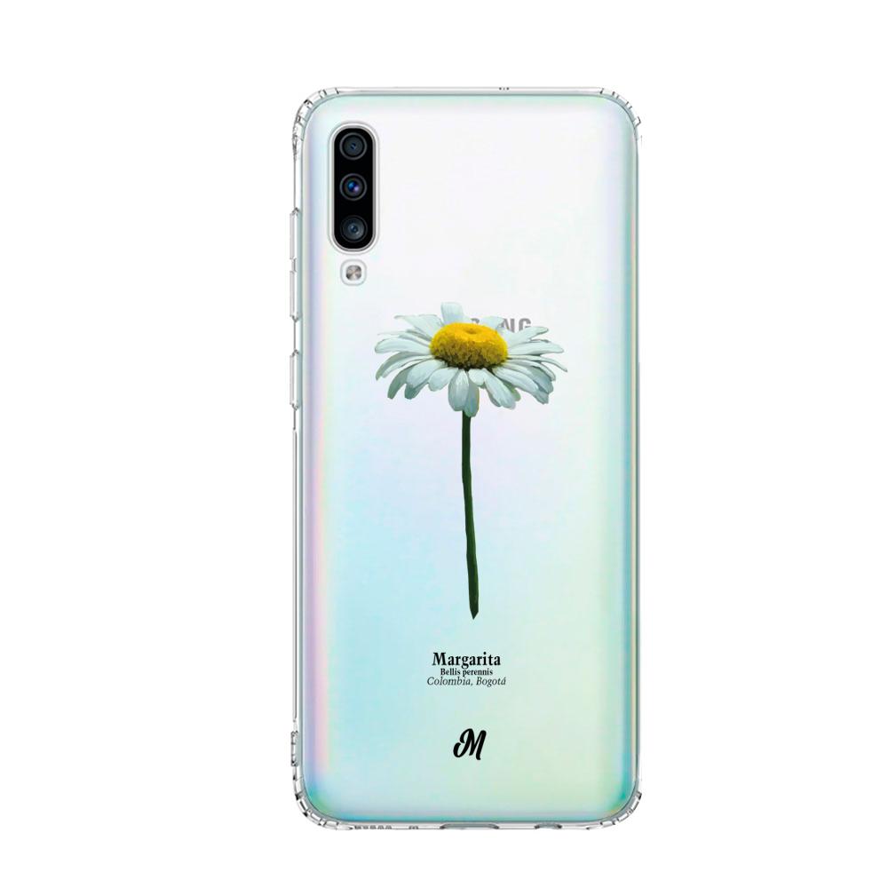 Case para Samsung A70 Margarita solitaria - Mandala Cases