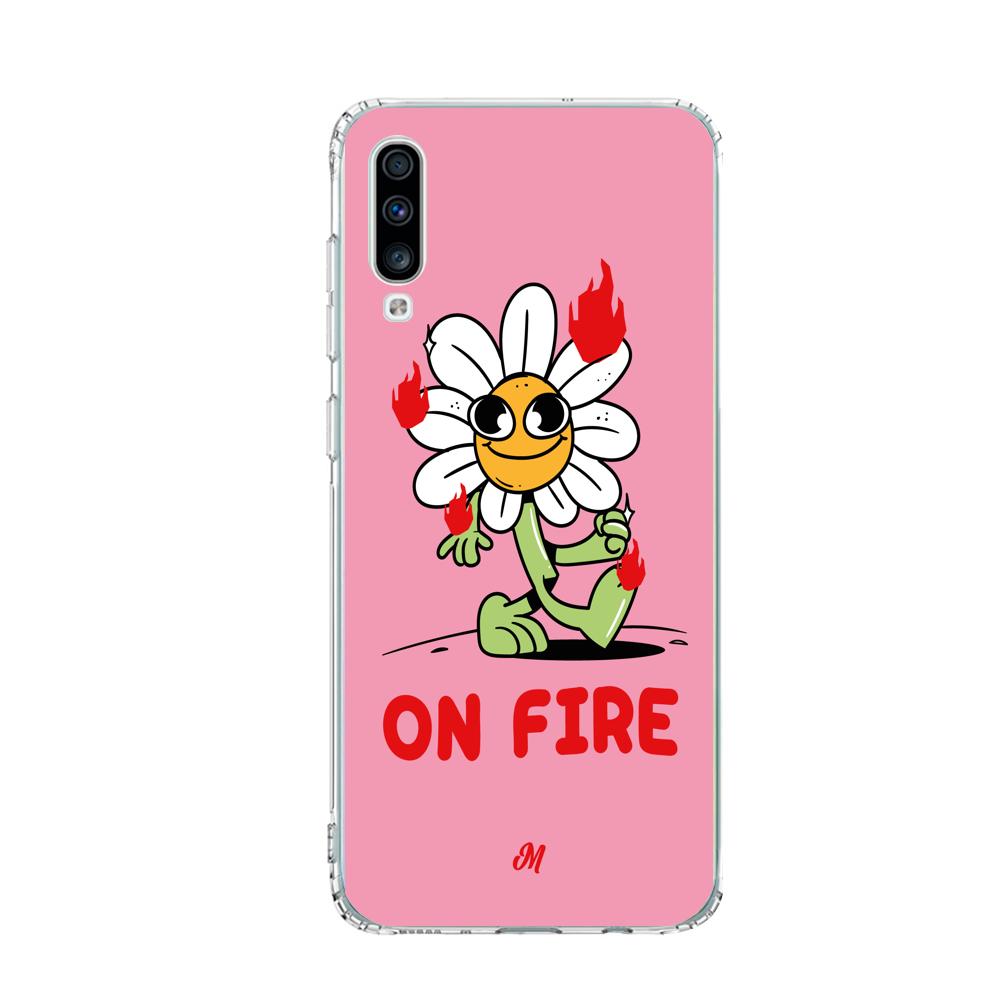 Cases para Samsung A70 ON FIRE - Mandala Cases
