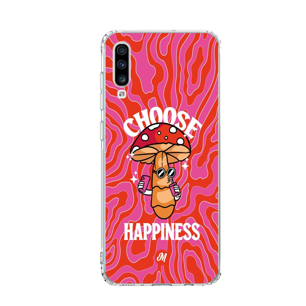Cases para Samsung A70 Choose happiness - Mandala Cases