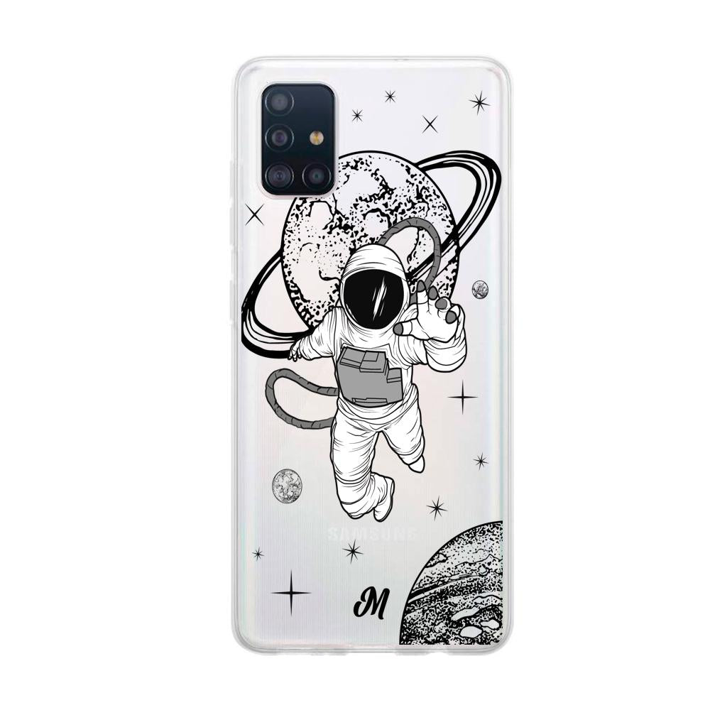 Case para Samsung A71 Funda Saturno Astronauta - Mandala Cases