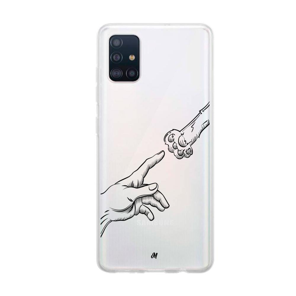 Case para Samsung A71 Funda La Creación Gatuna  - Mandala Cases