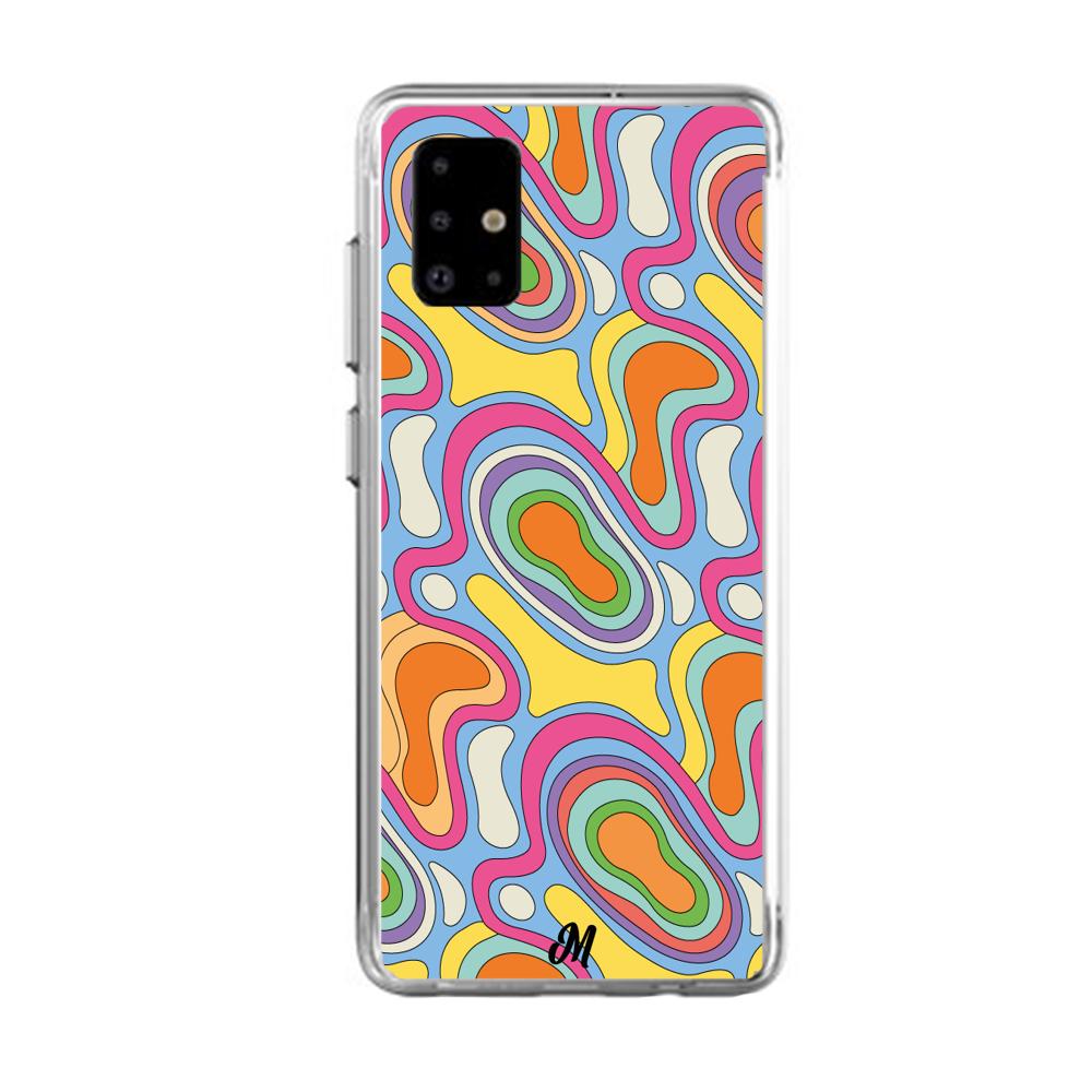 Case para Samsung A71 Hippie Art   - Mandala Cases