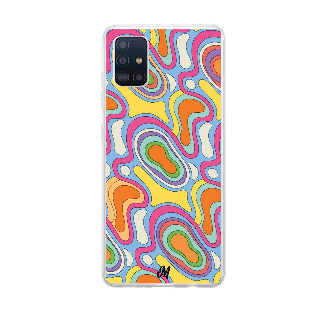 Case para Samsung A71 Hippie Art   - Mandala Cases