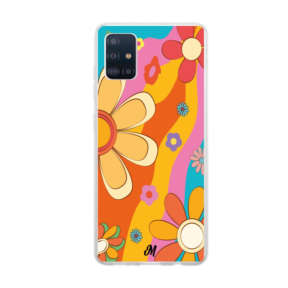 Case para Samsung A71 Hippie Flowers - Mandala Cases