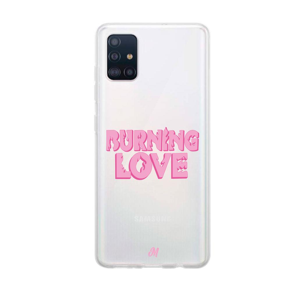 Case para Samsung A71 Funda Burning Love  - Mandala Cases