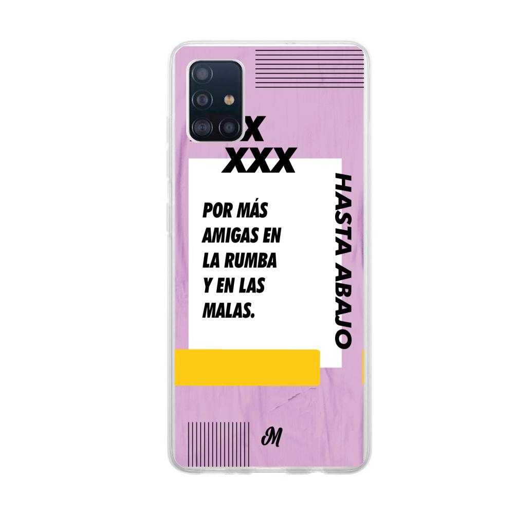 Case para Samsung A71 A mi me curó el perreo morado - Mandala Cases