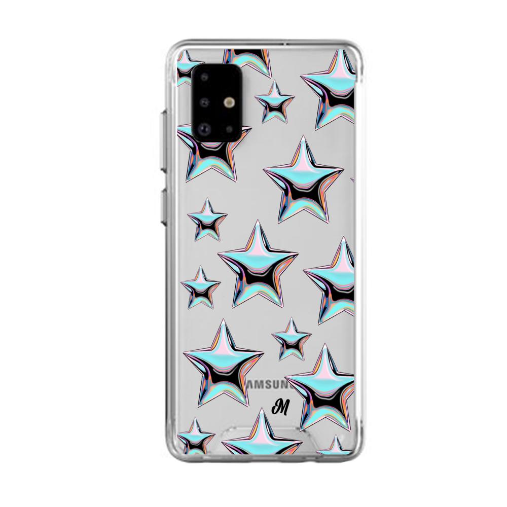 Case para Samsung A71 Estrellas tornasol  - Mandala Cases