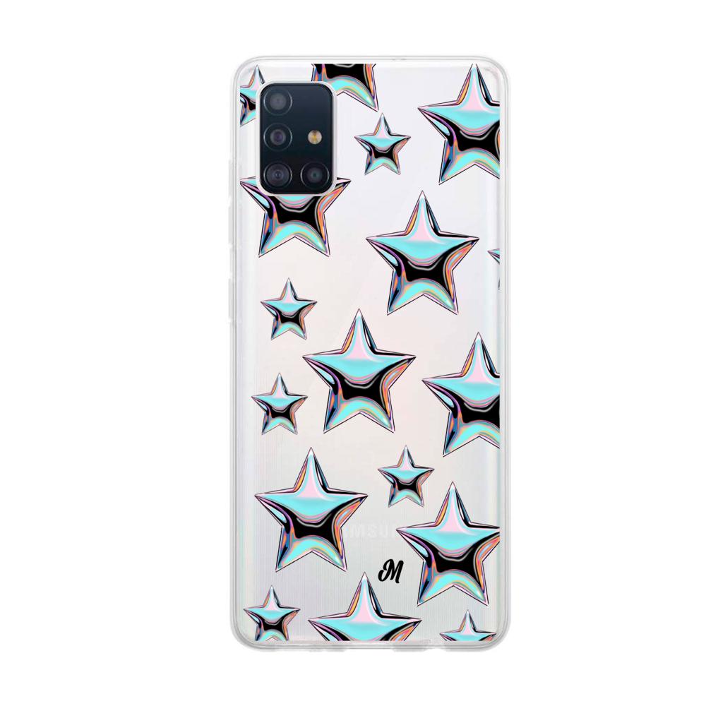 Case para Samsung A71 Estrellas tornasol  - Mandala Cases