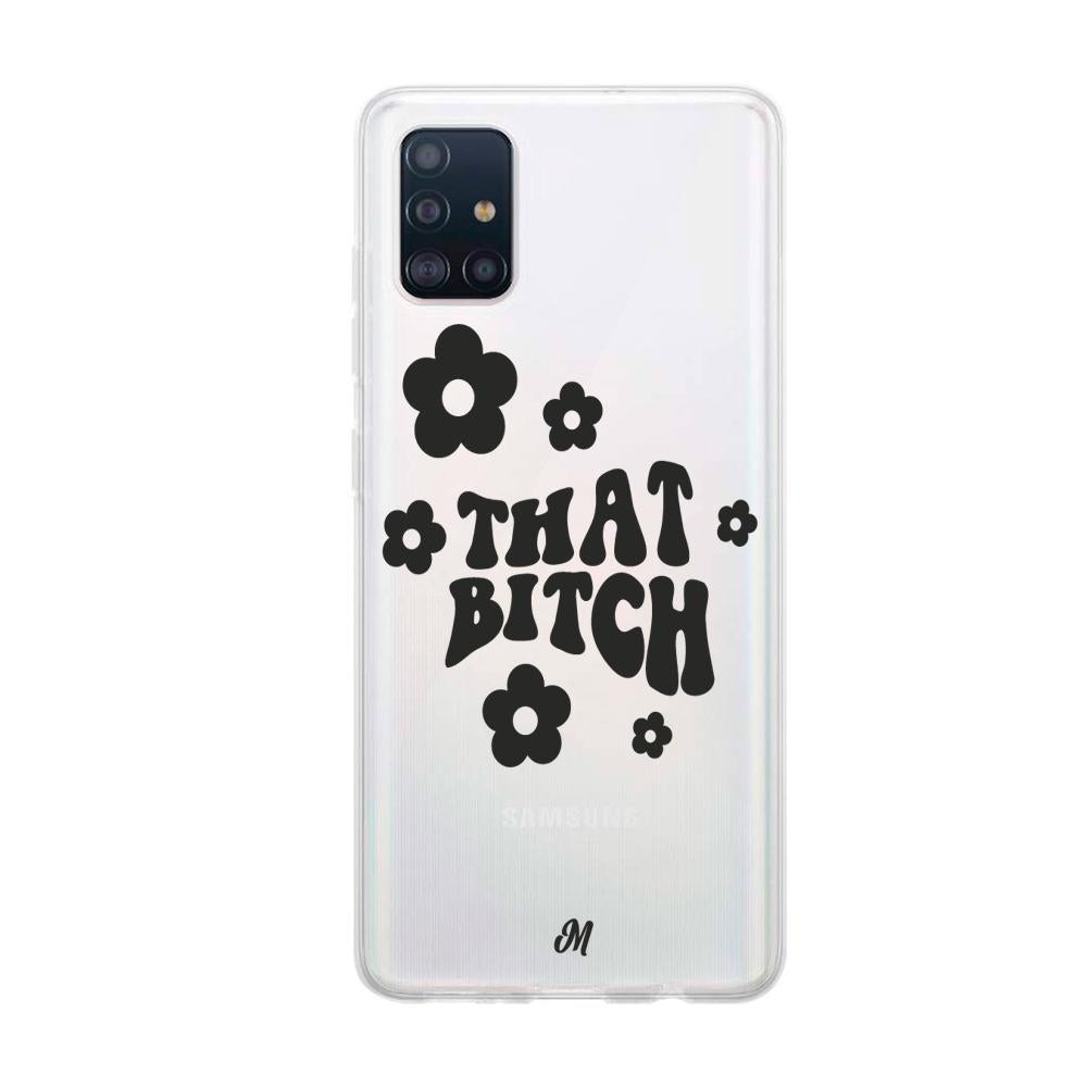 Case para Samsung A71 that bitch negro - Mandala Cases