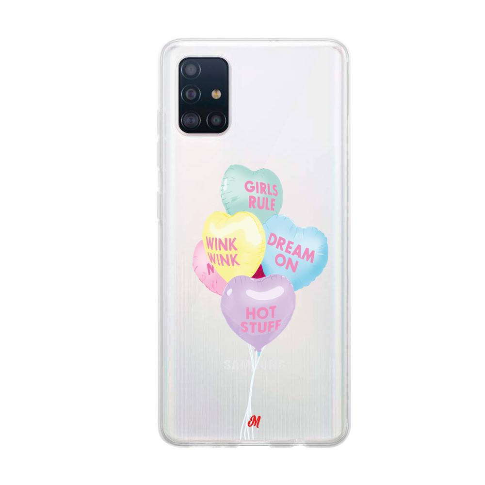Case para Samsung A71 Lovely Balloons - Mandala Cases