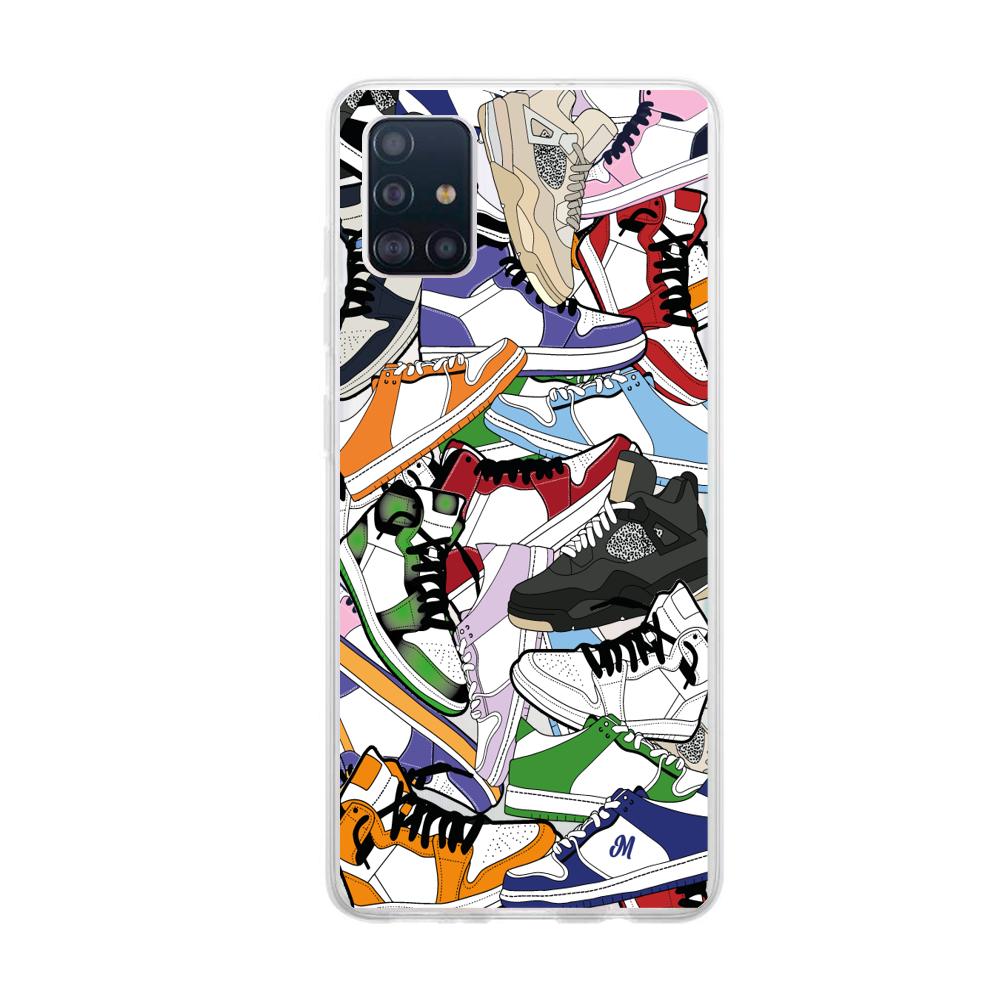 Case para Samsung A71 Sneakers pattern - Mandala Cases