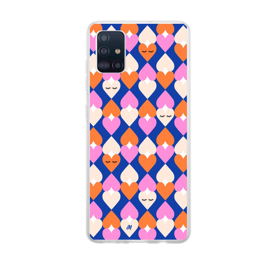 Case para Samsung A71 poker hearts - Mandala Cases