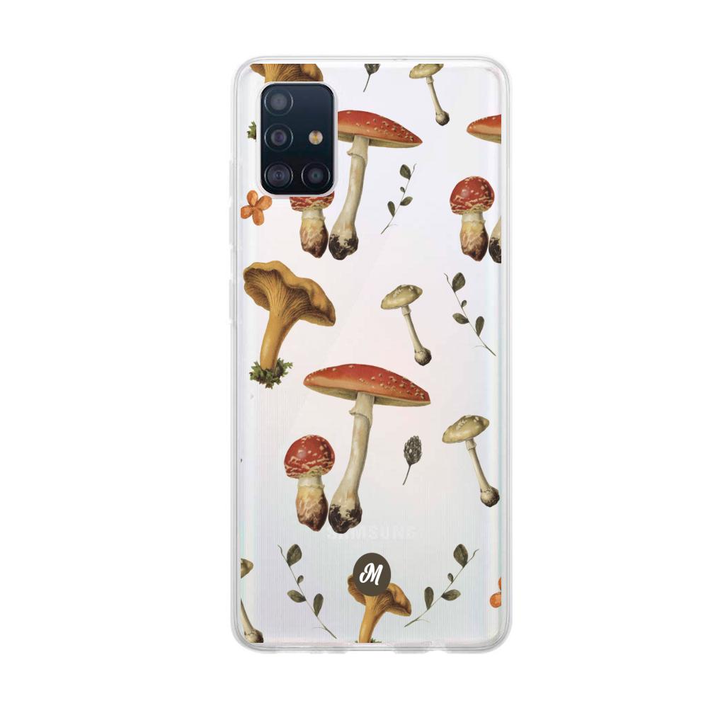 Cases para Samsung A71 Mushroom texture - Mandala Cases
