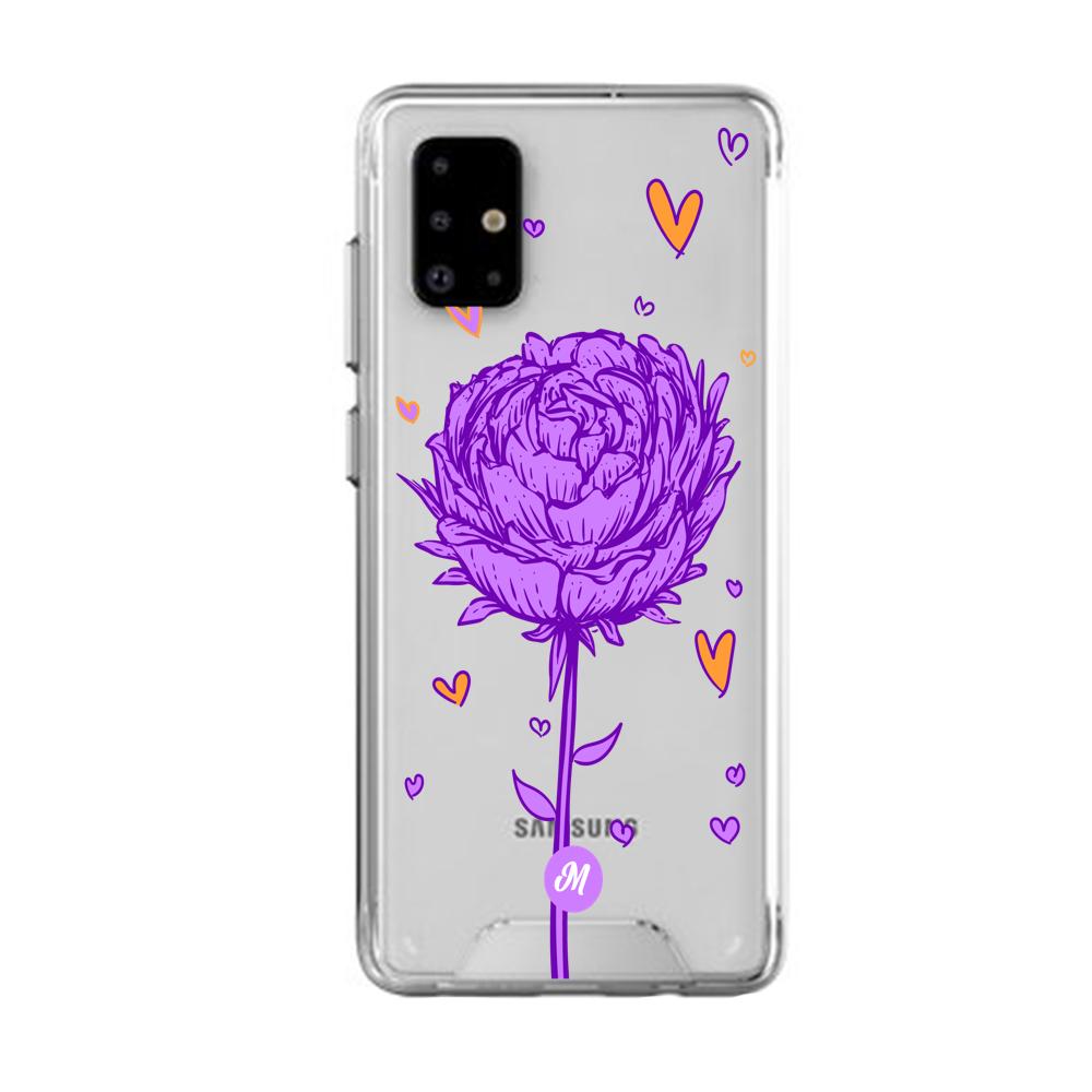 Cases para Samsung A71 Rosa morada - Mandala Cases