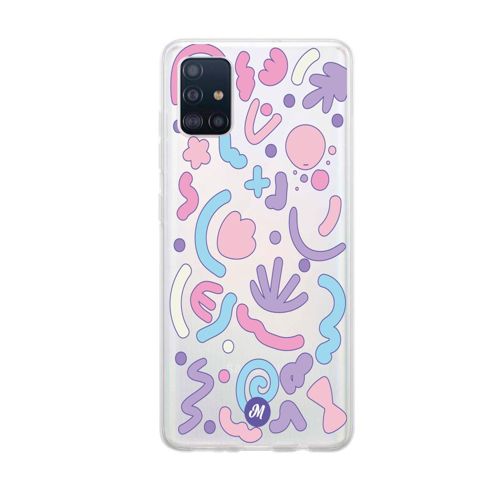 Cases para Samsung A71 Colorful Spots Remake - Mandala Cases