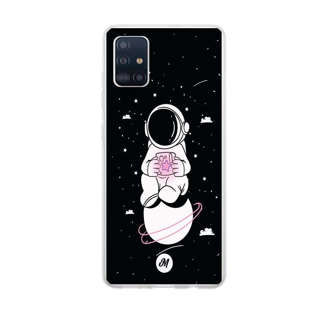 Cases para Samsung A71 Funda Astronauta Remake - Mandala Cases