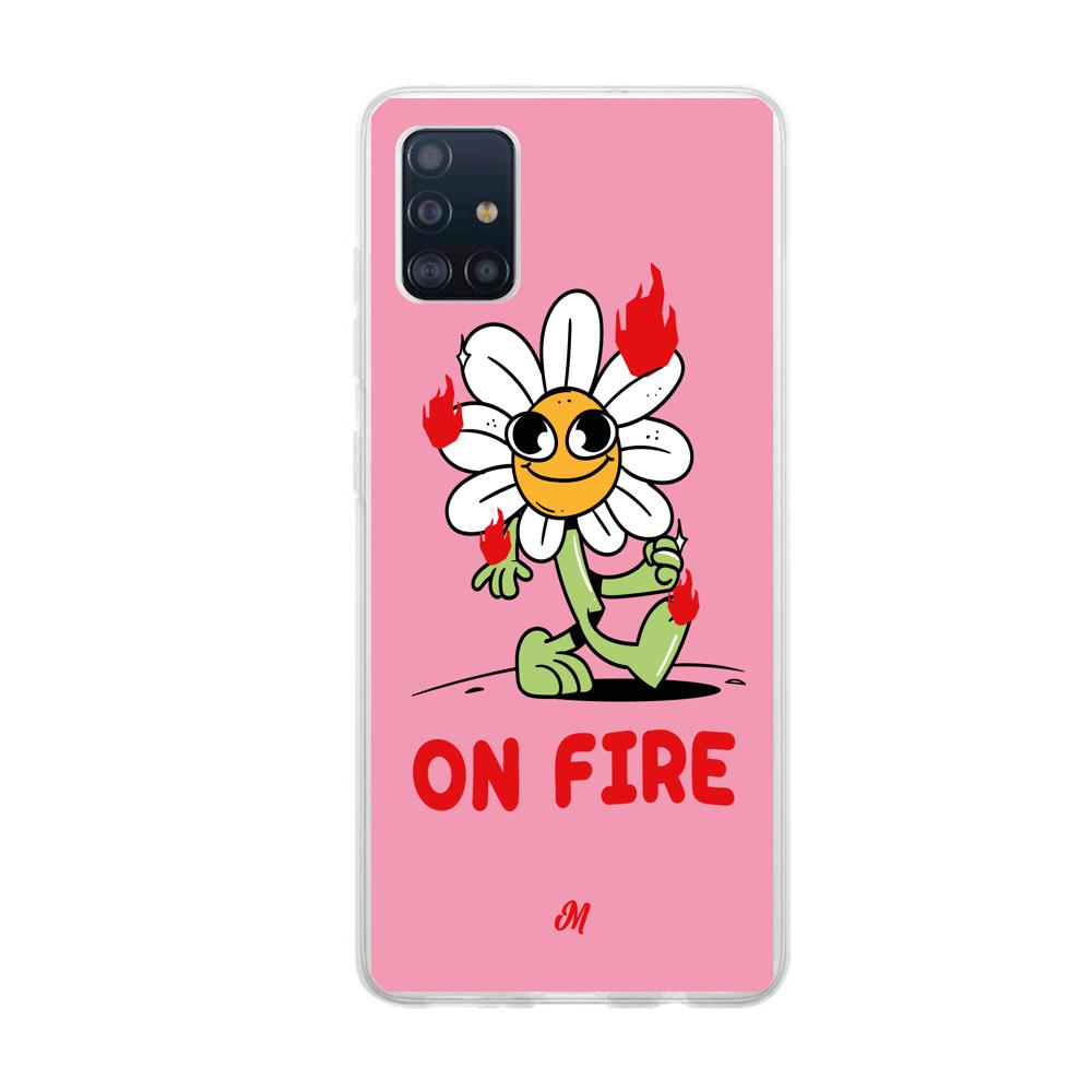 Cases para Samsung A71 ON FIRE - Mandala Cases