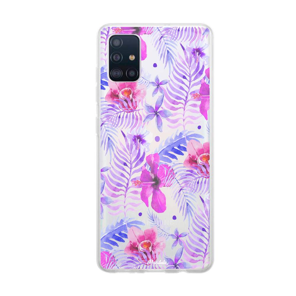 Case para Samsung A71 de Flores Hawaianas - Mandala Cases