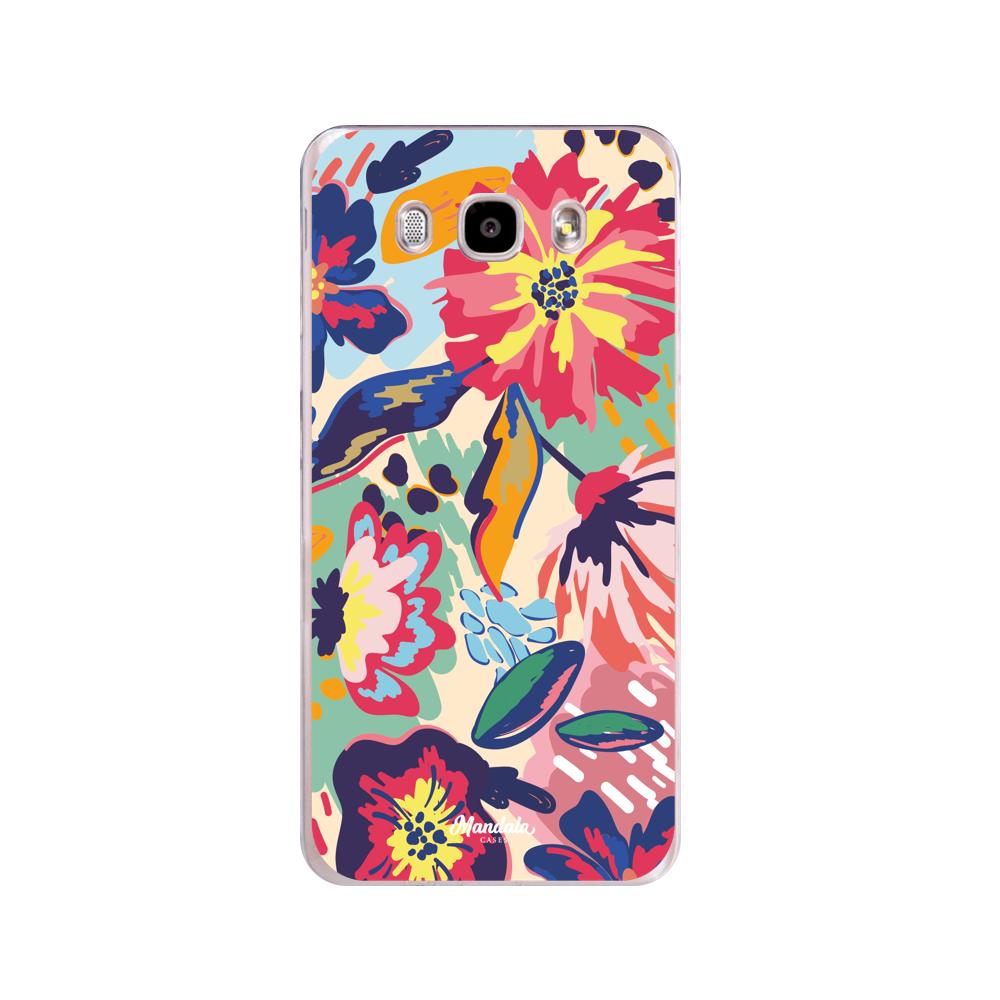 Estuches para Samsung j5 2016 - Colors Flowers Case  - Mandala Cases