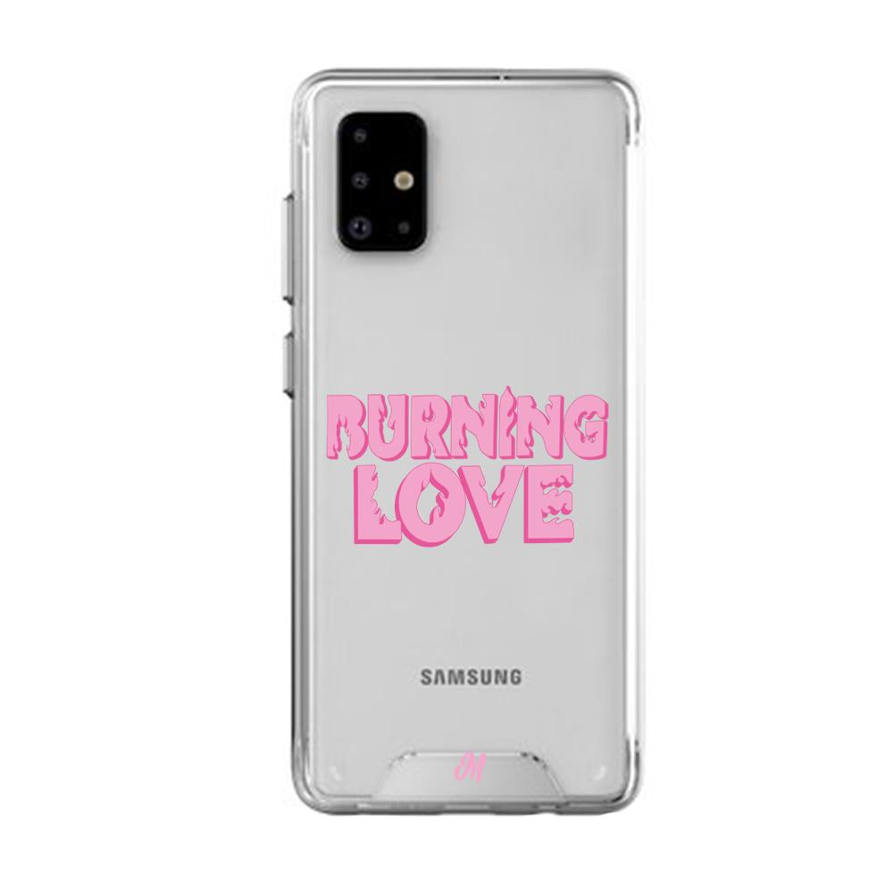 Case para Samsung A31 Funda Burning Love  - Mandala Cases