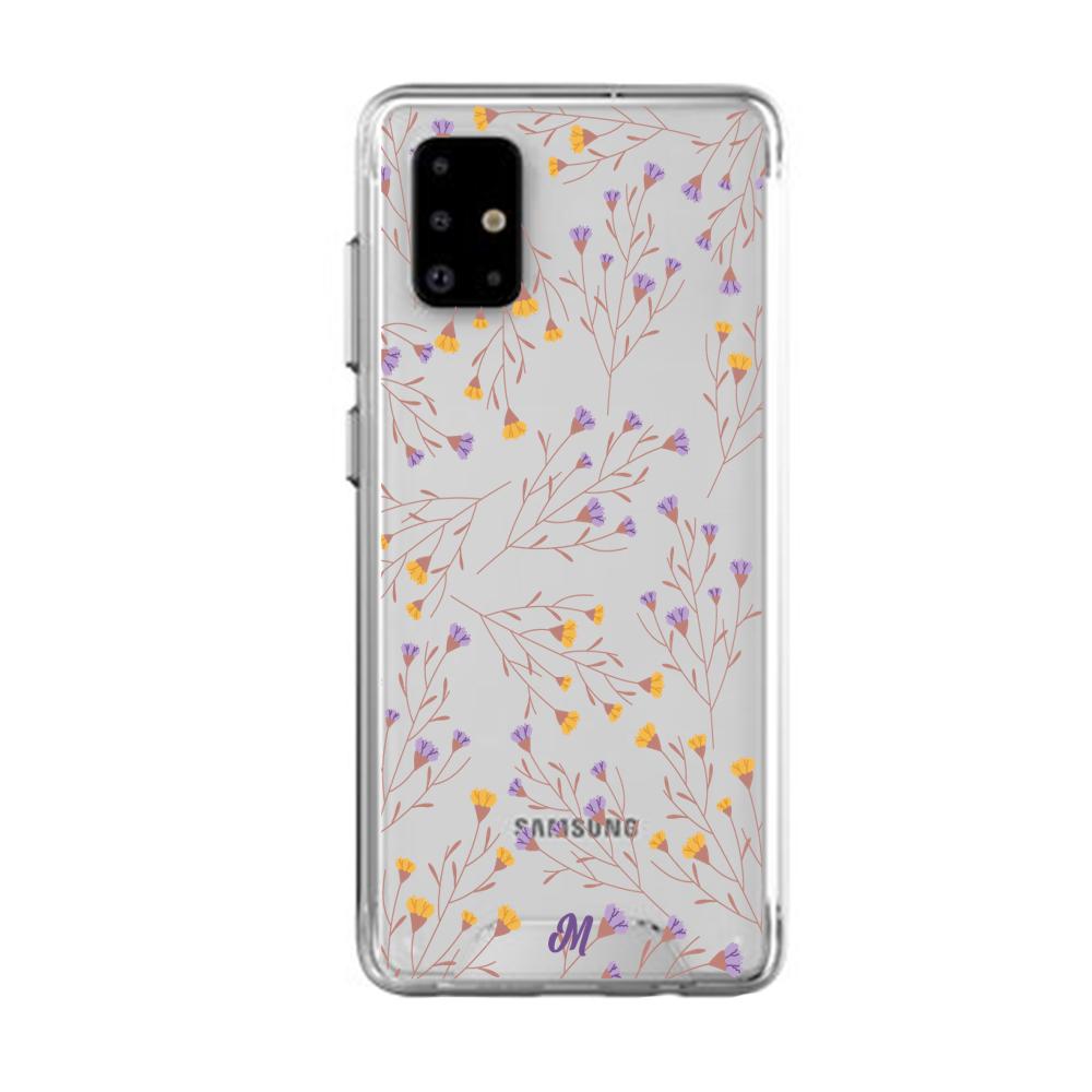 Case para Samsung A31 Flores Primavera-  - Mandala Cases