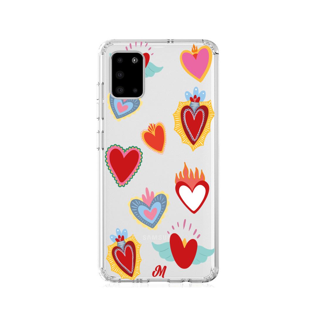 Case para Samsung A31 Corazón de Guadalupe - Mandala Cases