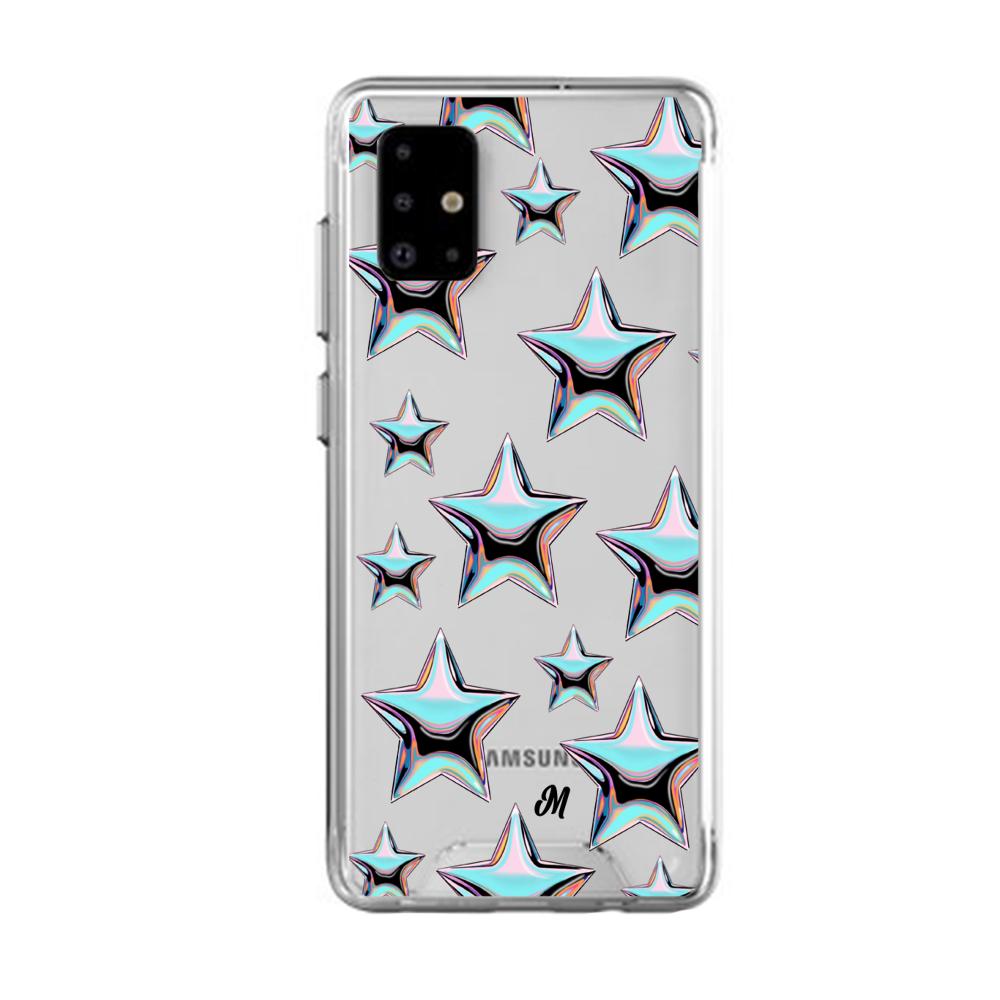 Case para Samsung A31 Estrellas tornasol  - Mandala Cases