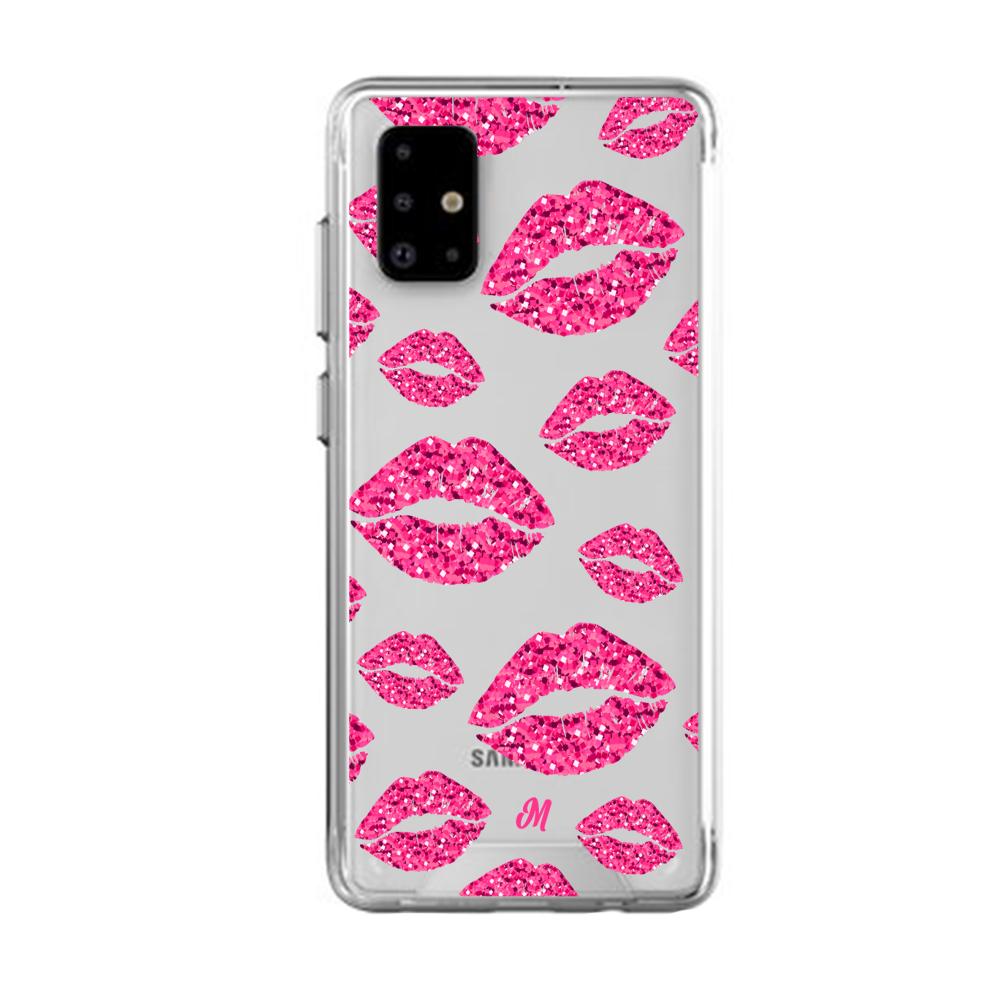 Case para Samsung A31 Glitter kiss - Mandala Cases