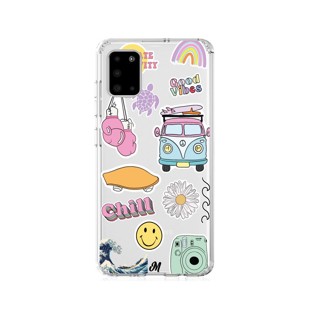 Case para Samsung A31 Chill summer stickers - Mandala Cases