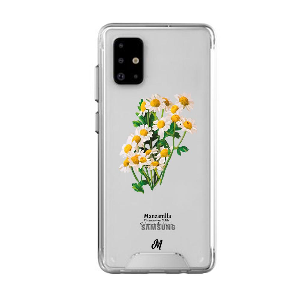 Case para Samsung A31 Ramo de Manzanilla - Mandala Cases