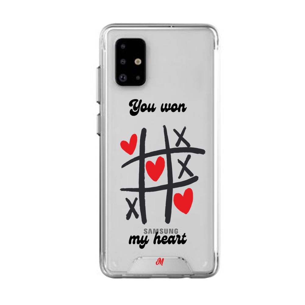 Case para Samsung A31 You Won My Heart - Mandala Cases