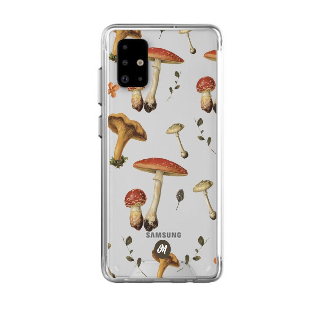 Cases para Samsung A31 Mushroom texture - Mandala Cases
