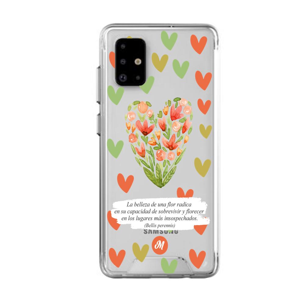 Cases para Samsung A31 Flores de colores - Mandala Cases