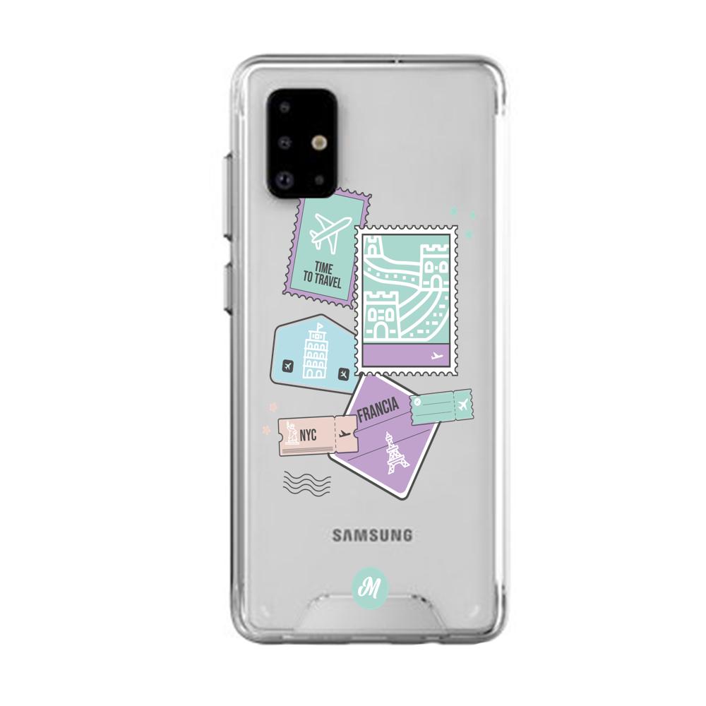 Cases para Samsung A31 Travel case Remake - Mandala Cases