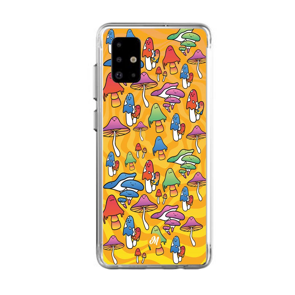 Cases para Samsung A31 Color mushroom - Mandala Cases