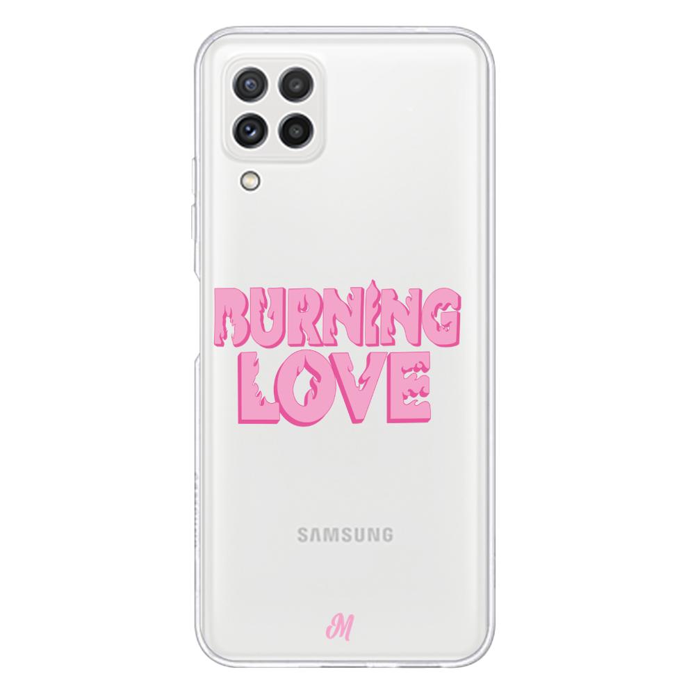 Case para Samsung A22 Funda Burning Love  - Mandala Cases