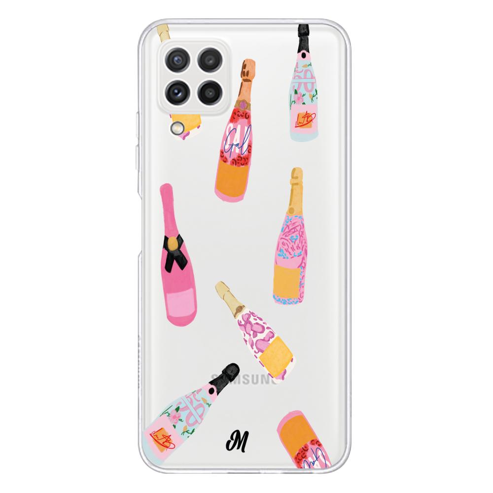 Case para Samsung A22 Champagne Girl-  - Mandala Cases