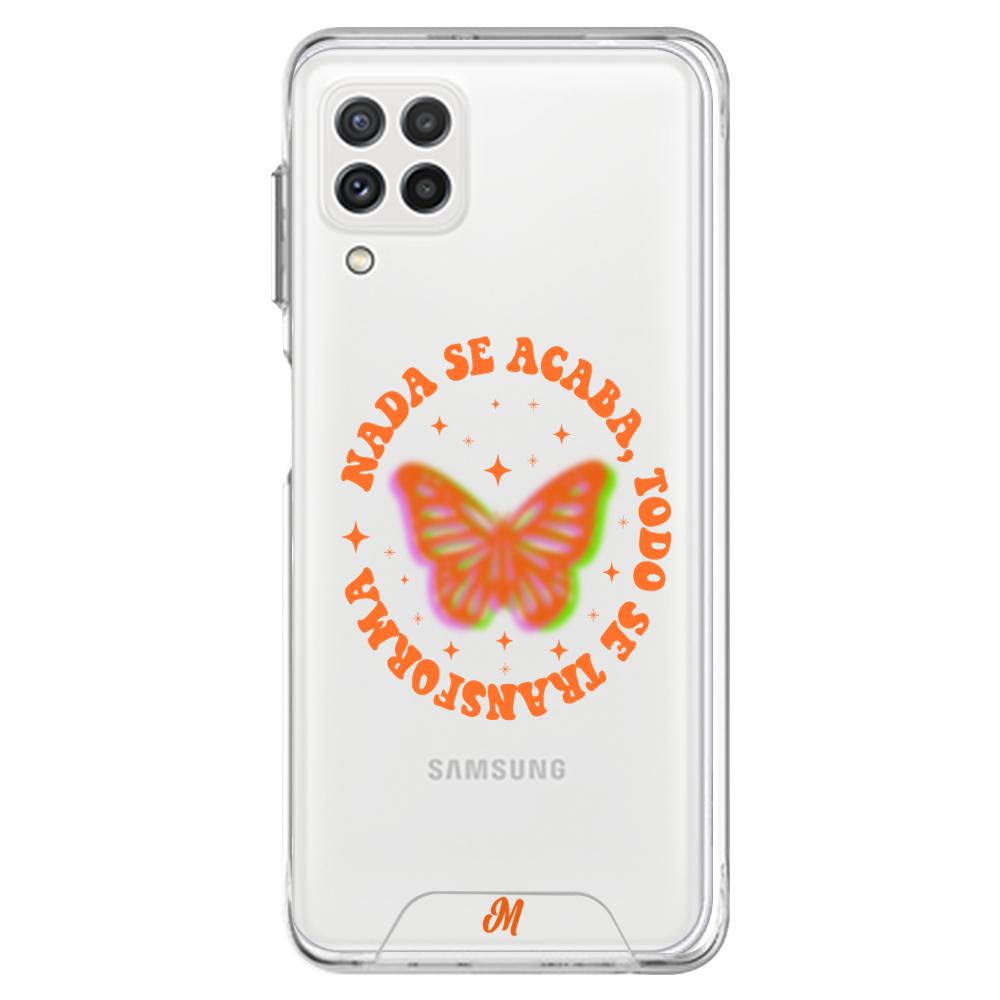 Case para Samsung A22 nada se acaba todo se transforma - Mandala Cases