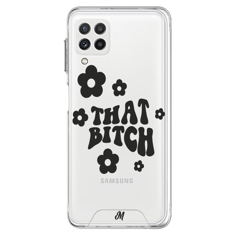 Case para Samsung A22 that bitch negro - Mandala Cases