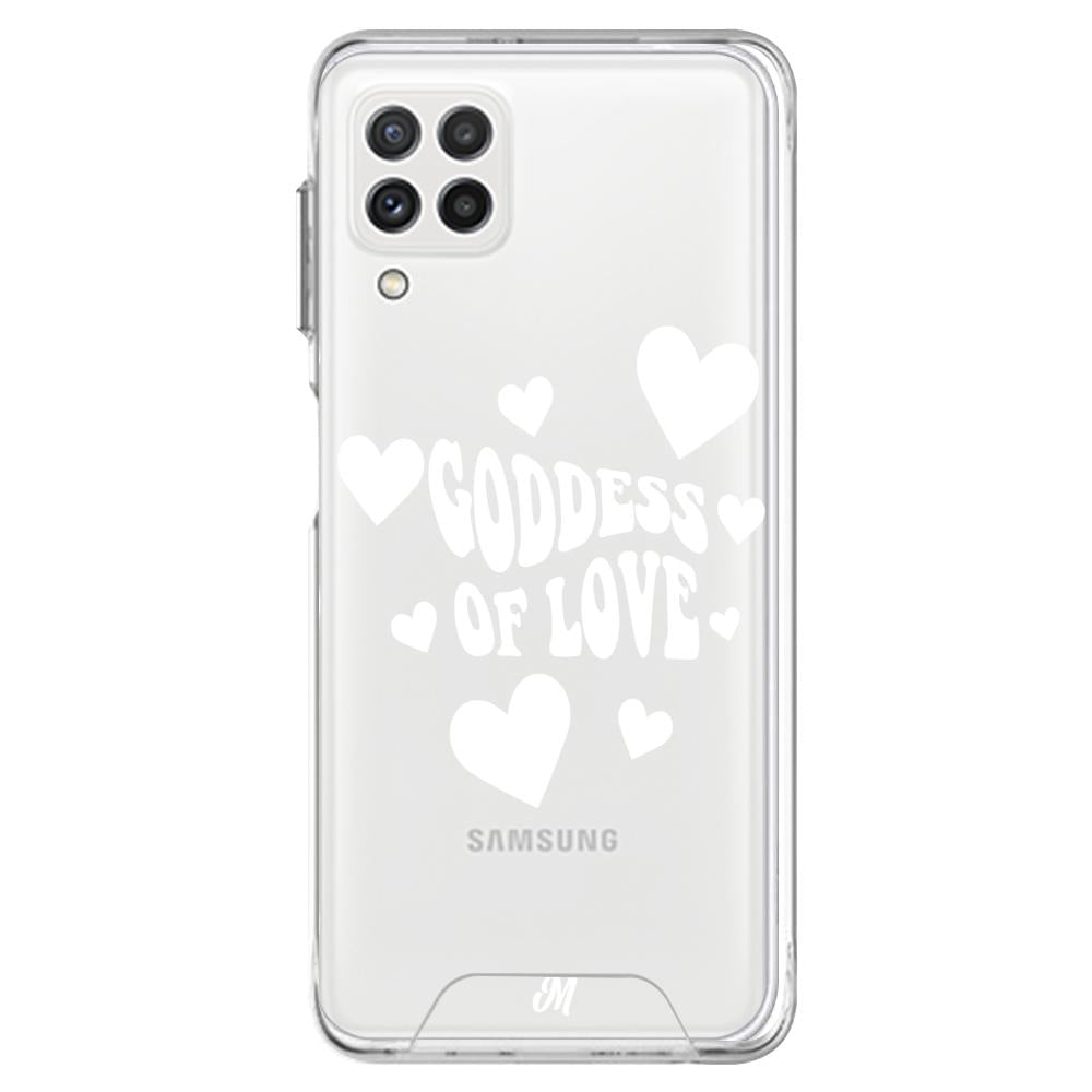 Case para Samsung A22 Goddess of love blanco - Mandala Cases