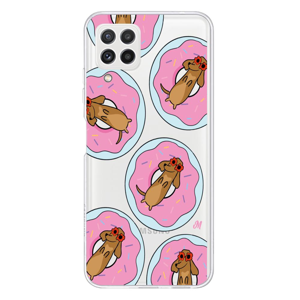 Case para Samsung A22 Perritos y Donas - Mandala Cases