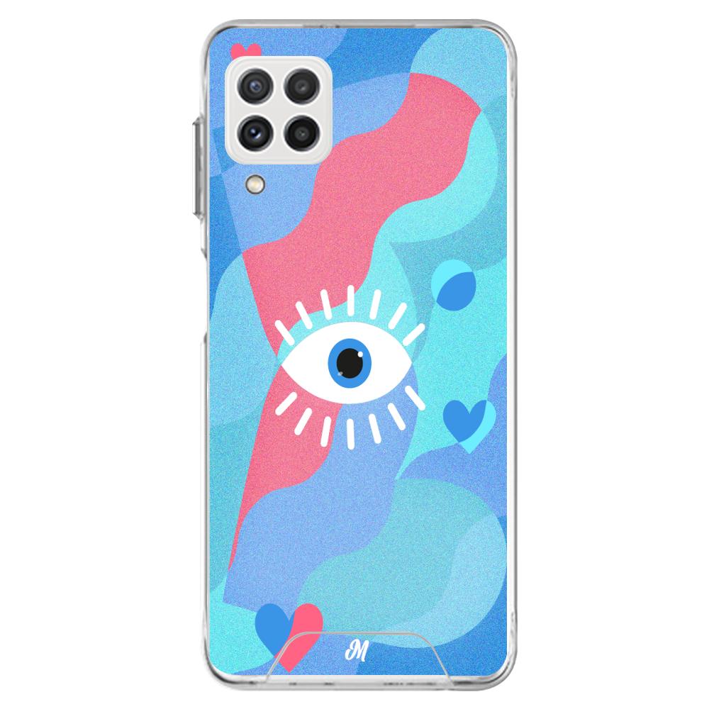 Case para Samsung A22 Amor azul - Mandala Cases