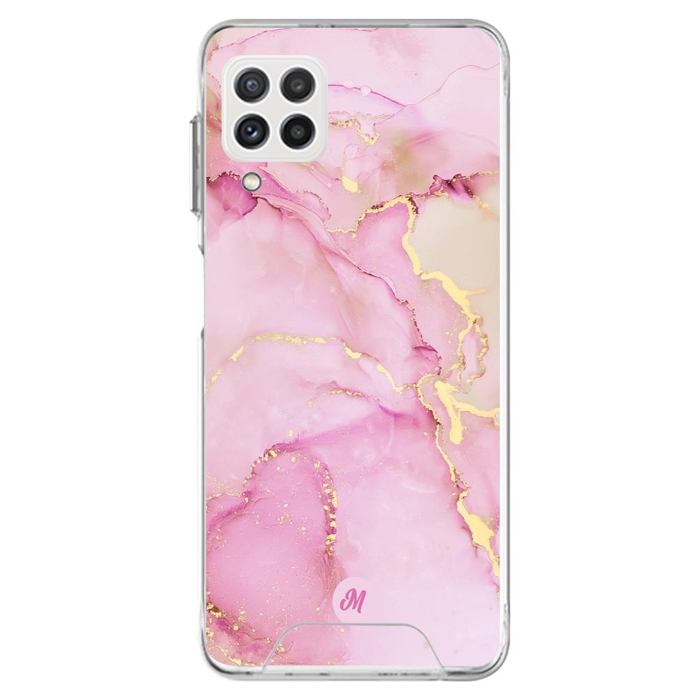 Cases para Samsung A22 Pink marble - Mandala Cases