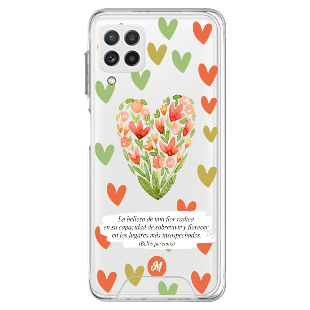 Cases para Samsung A22 Flores de colores - Mandala Cases
