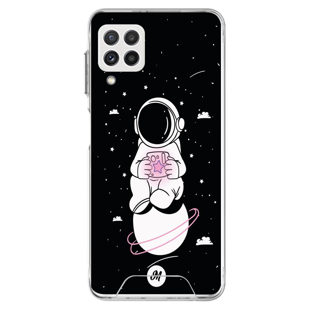 Cases para Samsung A22 Funda Astronauta Remake - Mandala Cases